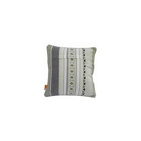 Coussin coton brodé