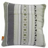 Coussin coton brodé
